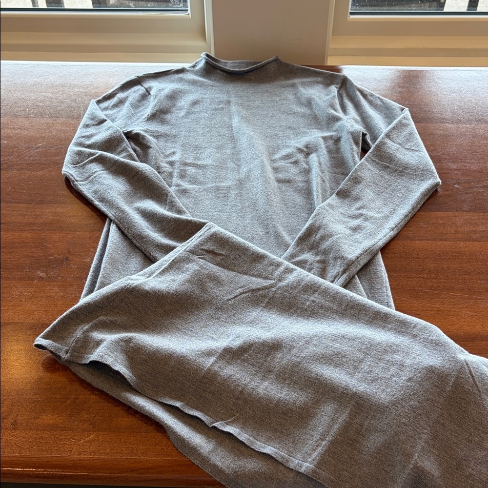 Mango Charcoal Turtleneck Sweater